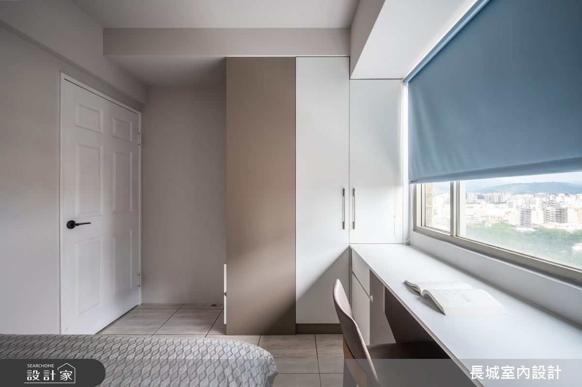 40坪老屋(31~40年)＿現代風臥室案例圖片＿長城室內設計＿長城_02.陽光新居之27