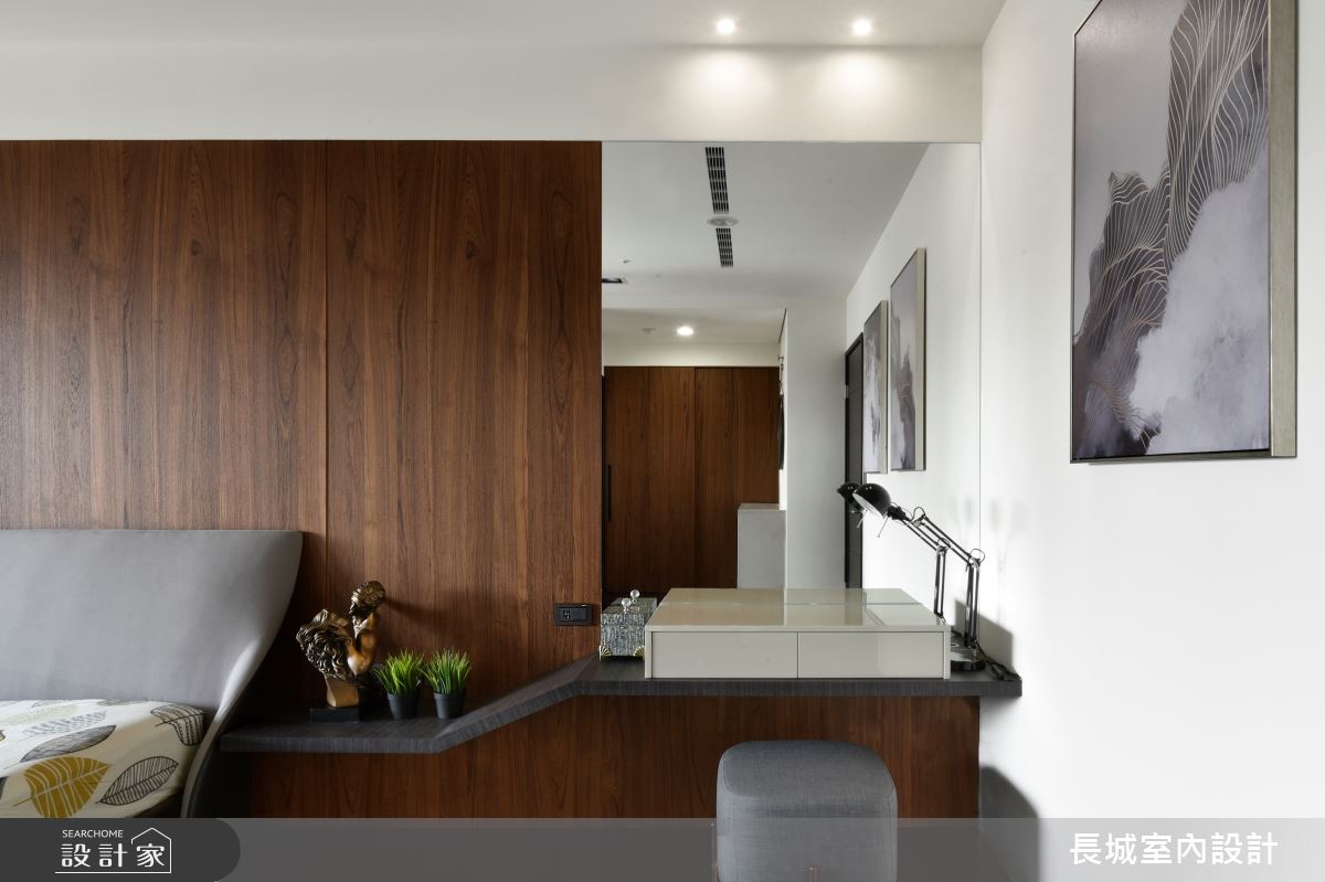 56坪新成屋(5年以下)＿人文禪風臥室案例圖片＿長城室內設計＿長城_03.三代禪居之7