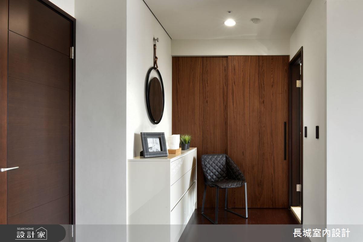 56坪新成屋(5年以下)＿人文禪風走廊案例圖片＿長城室內設計＿長城_03.三代禪居之5