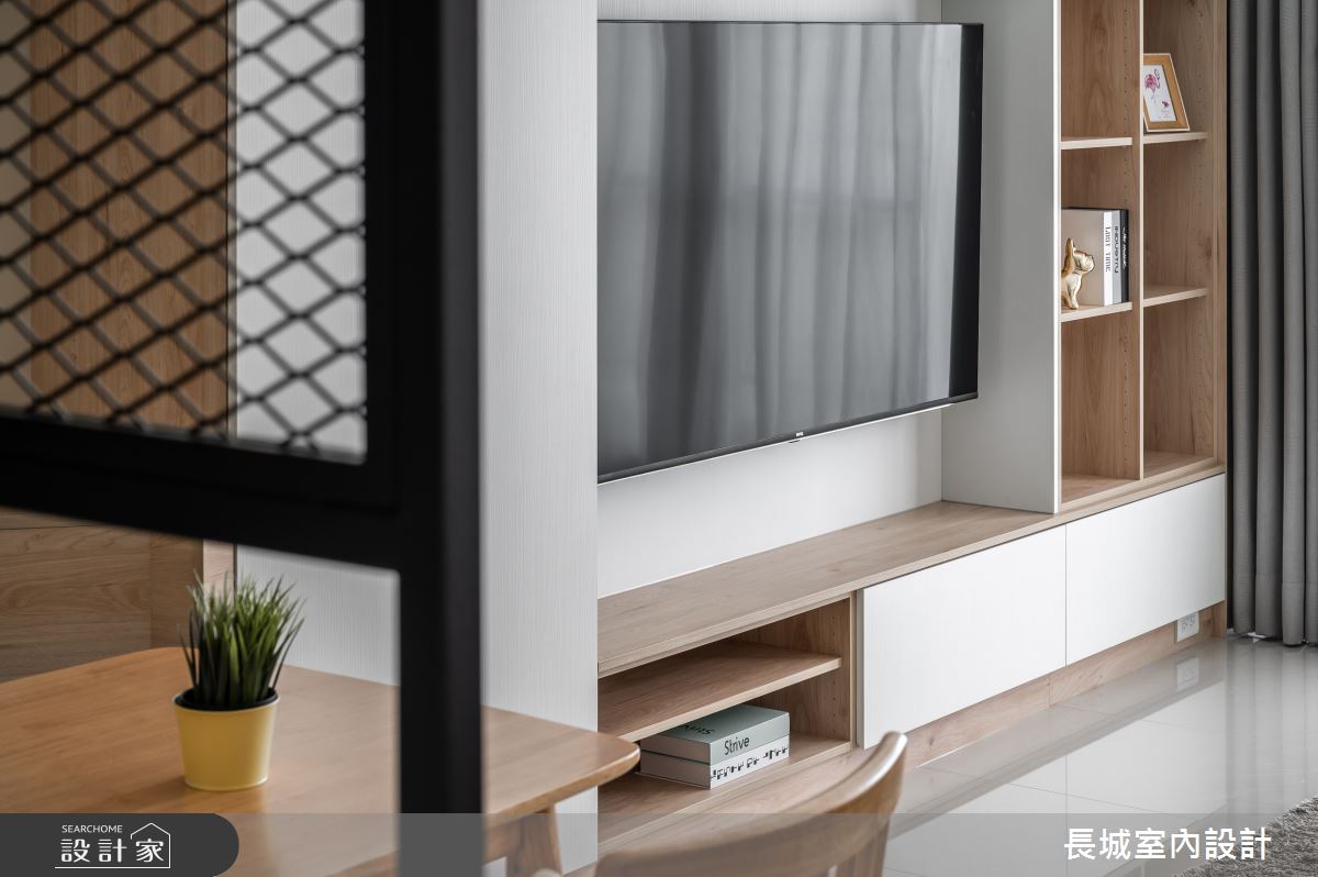 28坪新成屋(5年以下)＿現代風客廳案例圖片＿長城室內設計＿長城_04.安心護家之7
