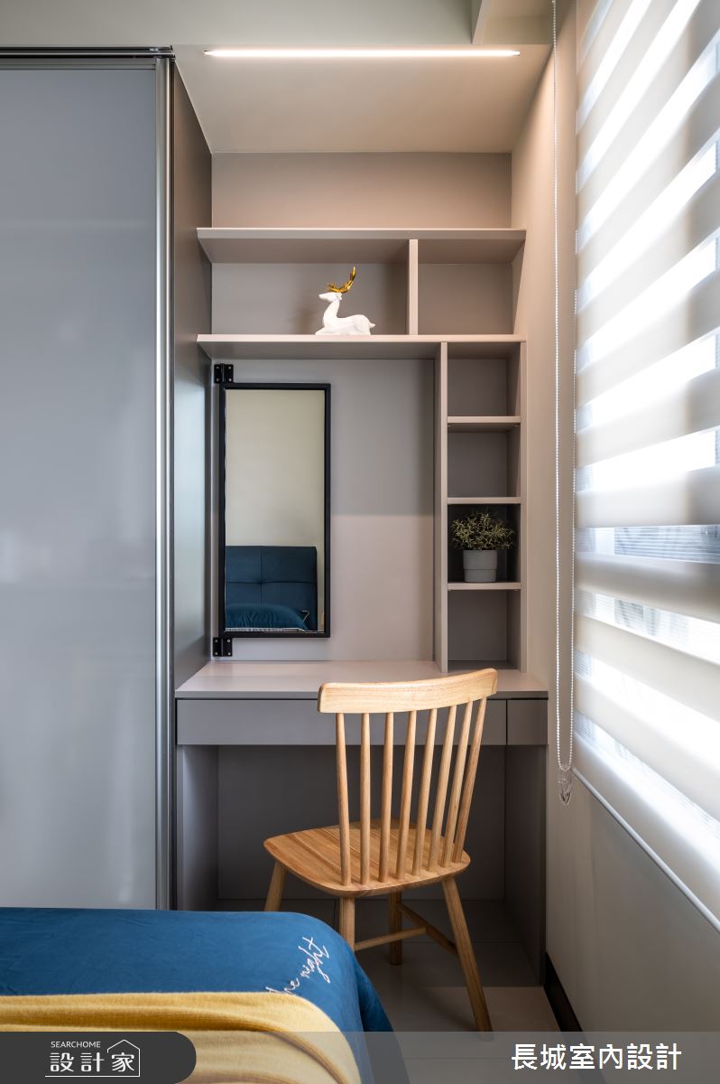 28坪新成屋(5年以下)＿現代風臥室案例圖片＿長城室內設計＿長城_04.安心護家之11
