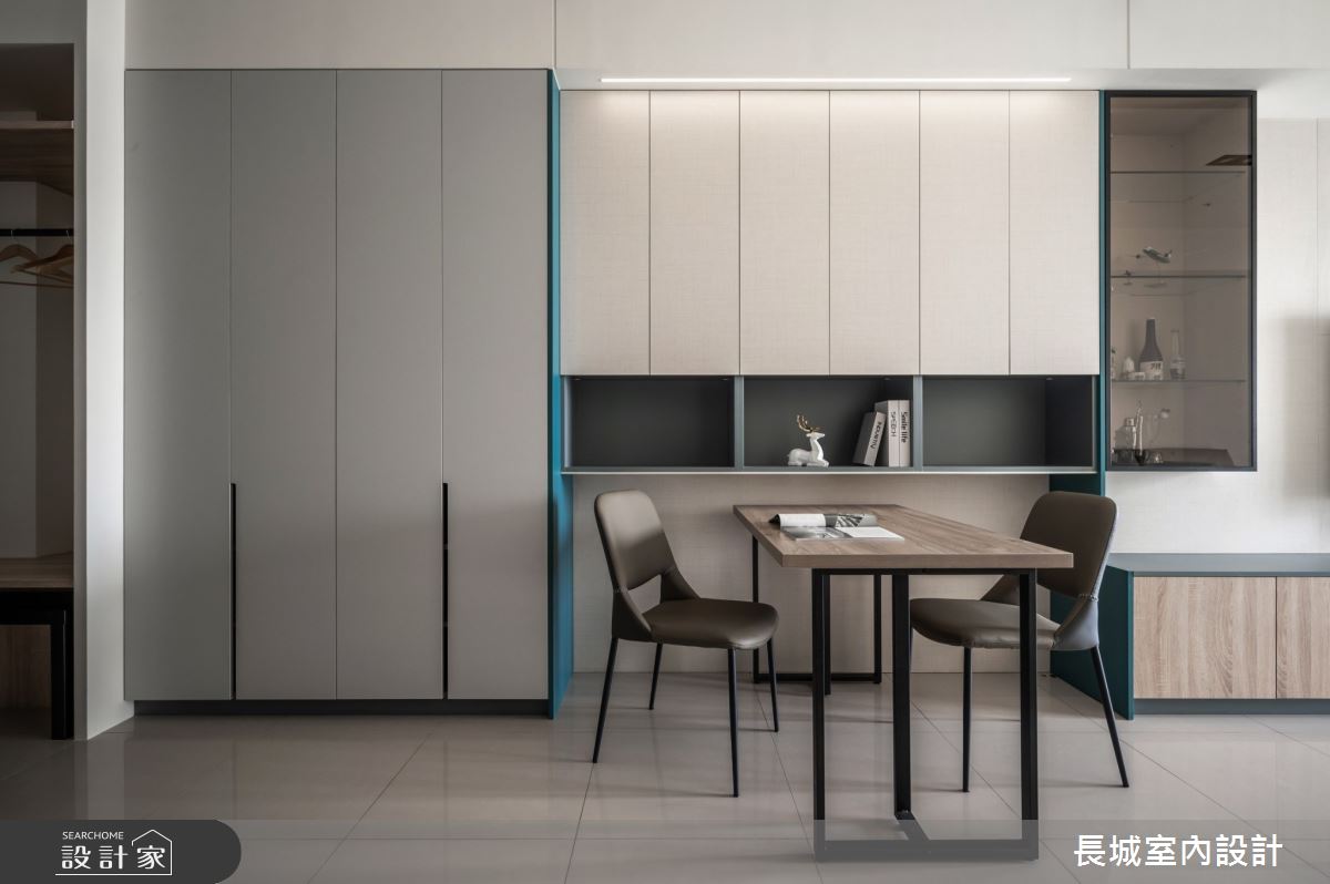 32坪新成屋(5年以下)＿現代風餐廳案例圖片＿長城室內設計＿長城_06.自在新境之3