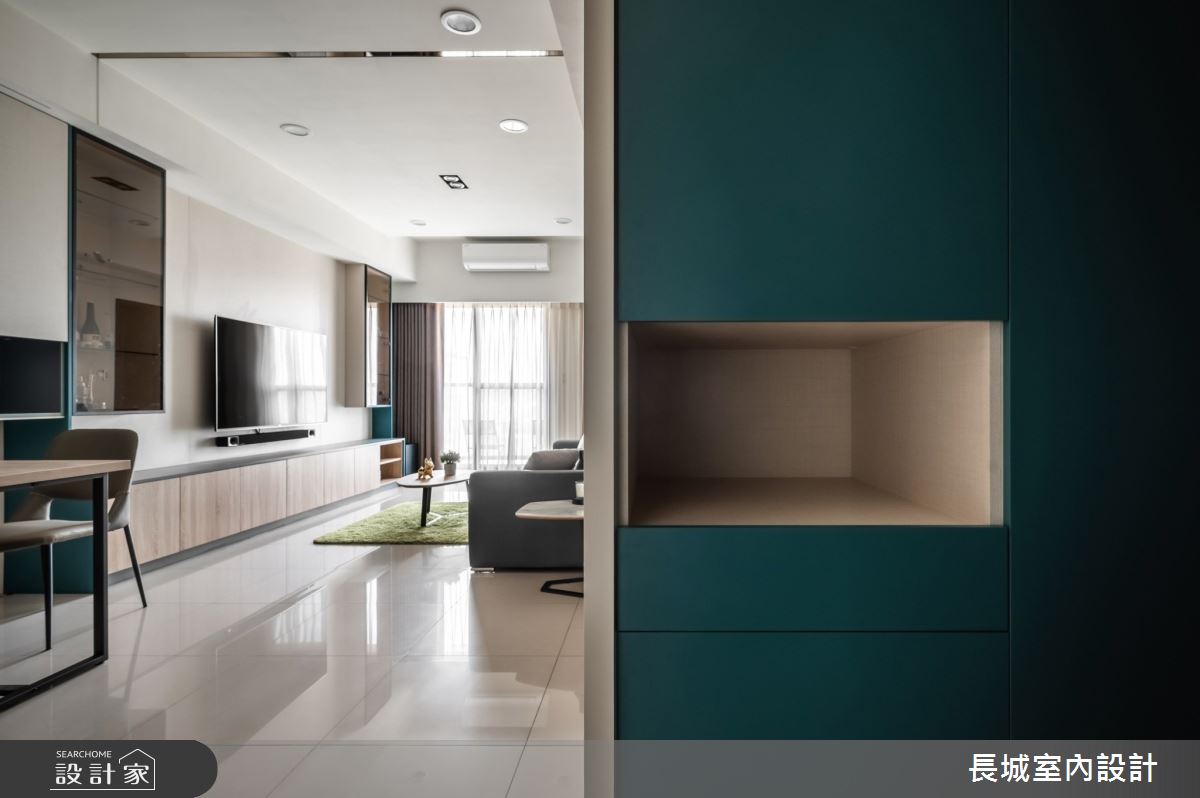 32坪新成屋(5年以下)＿現代風客廳案例圖片＿長城室內設計＿長城_06.自在新境之8