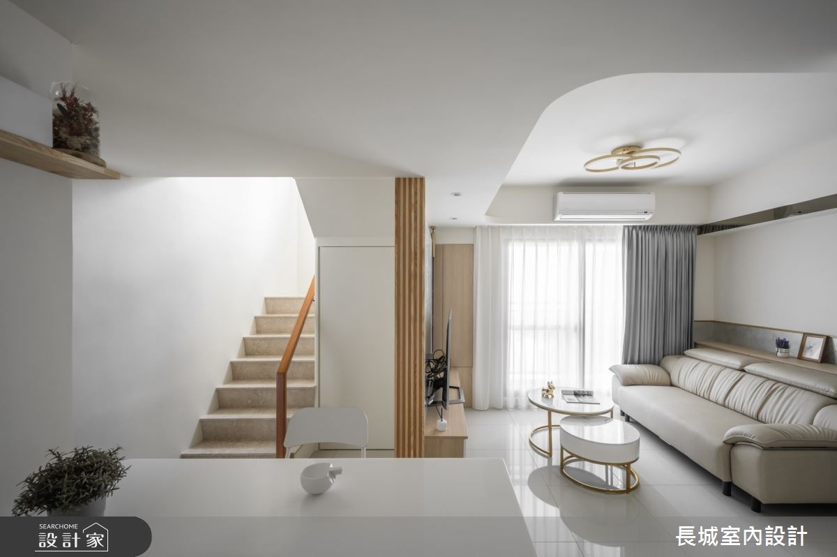 23坪新成屋(5年以下)＿北歐風客廳案例圖片＿長城室內設計＿長城_09.北歐樂居之7