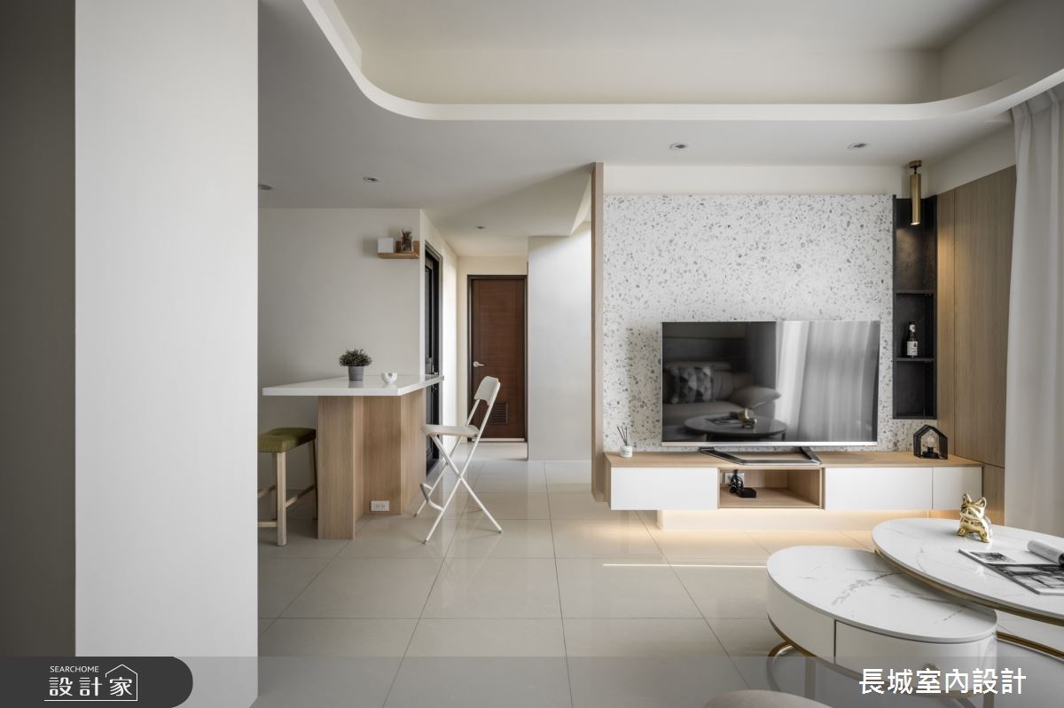 23坪新成屋(5年以下)＿北歐風客廳案例圖片＿長城室內設計＿長城_09.北歐樂居之4