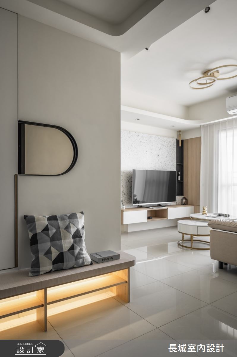 23坪新成屋(5年以下)＿北歐風玄關案例圖片＿長城室內設計＿長城_09.北歐樂居之3