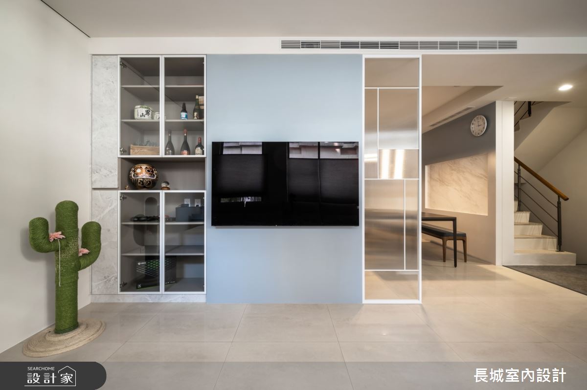 68坪中古屋(5~15年)＿簡約風客廳案例圖片＿長城室內設計＿長城_10.坪效重生之3