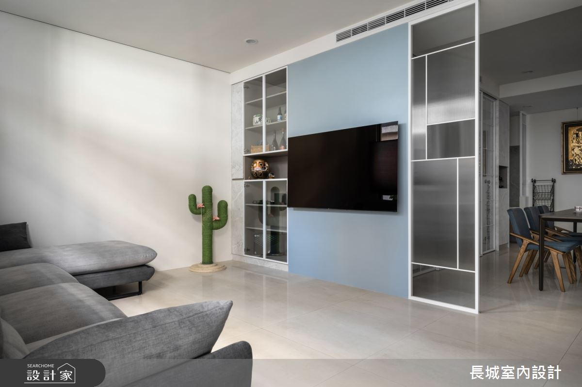 68坪中古屋(5~15年)＿簡約風客廳案例圖片＿長城室內設計＿長城_10.坪效重生之4