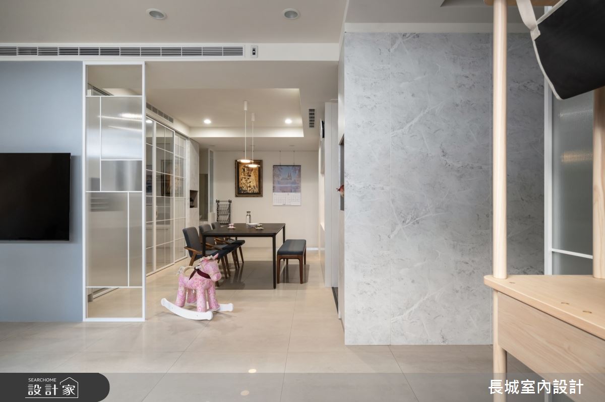 68坪中古屋(5~15年)＿簡約風客廳案例圖片＿長城室內設計＿長城_10.坪效重生之5