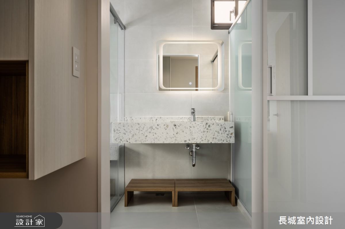 68坪中古屋(5~15年)＿簡約風浴室案例圖片＿長城室內設計＿長城_10.坪效重生之27