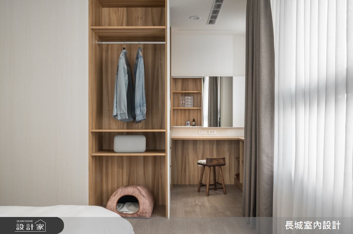 68坪中古屋(5~15年)＿簡約風臥室案例圖片＿長城室內設計＿長城_10.坪效重生之14