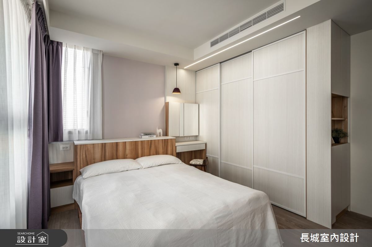 68坪中古屋(5~15年)＿簡約風臥室案例圖片＿長城室內設計＿長城_10.坪效重生之17