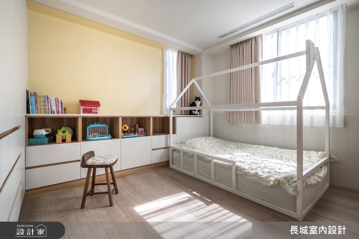 68坪中古屋(5~15年)＿簡約風兒童房兒童房案例圖片＿長城室內設計＿長城_10.坪效重生之19