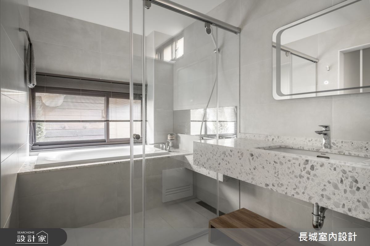68坪中古屋(5~15年)＿簡約風浴室案例圖片＿長城室內設計＿長城_10.坪效重生之28