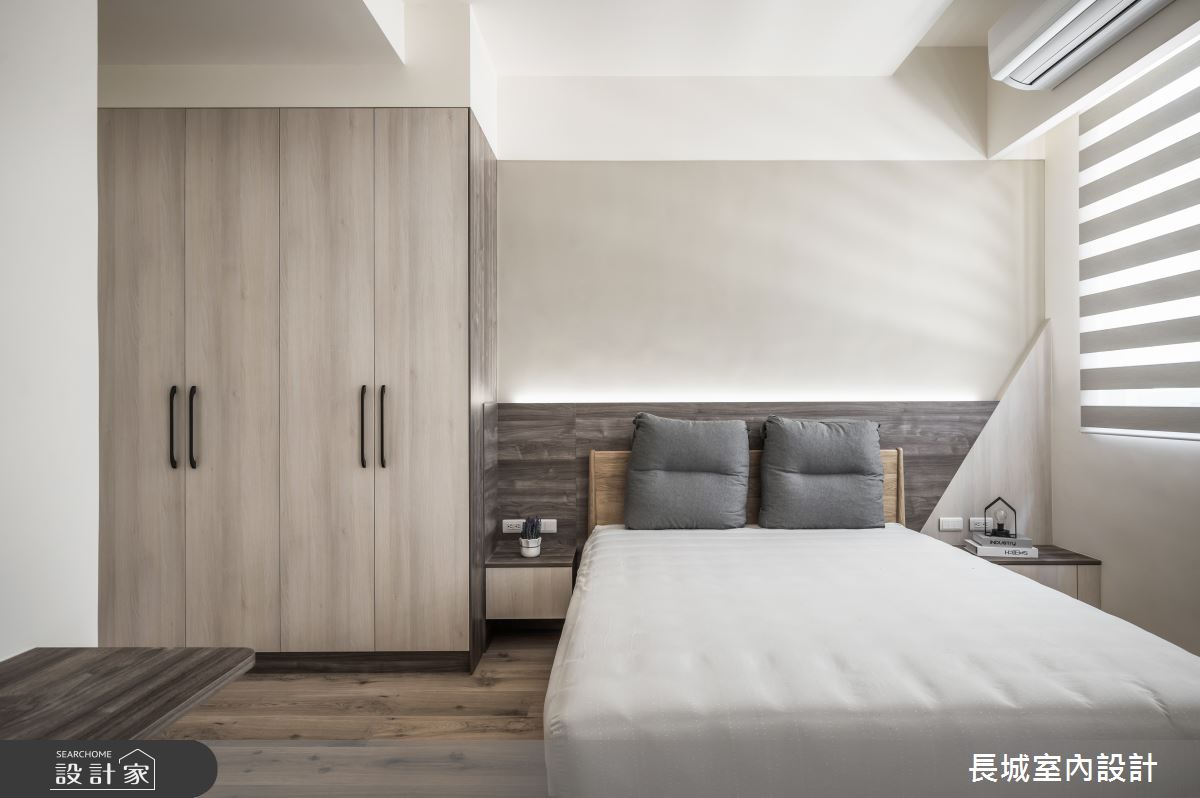 52坪老屋(31~40年)＿簡約風臥室案例圖片＿長城室內設計＿長城_11.零隙之美之8