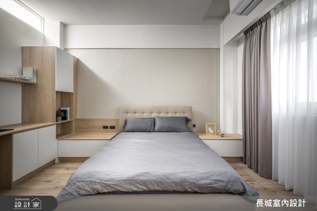 52坪老屋(31~40年)＿簡約風臥室案例圖片＿長城室內設計＿長城_11.零隙之美之5
