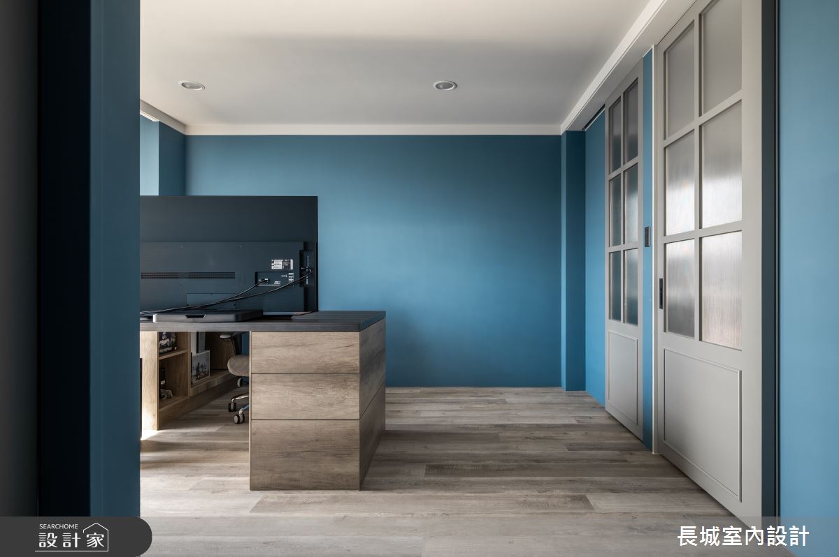 56坪新成屋(5年以下)＿美式風工作區案例圖片＿長城室內設計＿長城_12.客變美宅之17