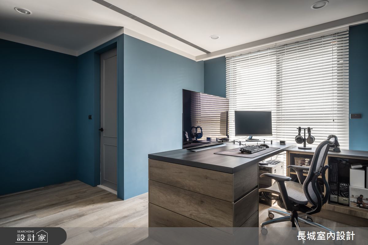 56坪新成屋(5年以下)＿美式風工作區案例圖片＿長城室內設計＿長城_12.客變美宅之19