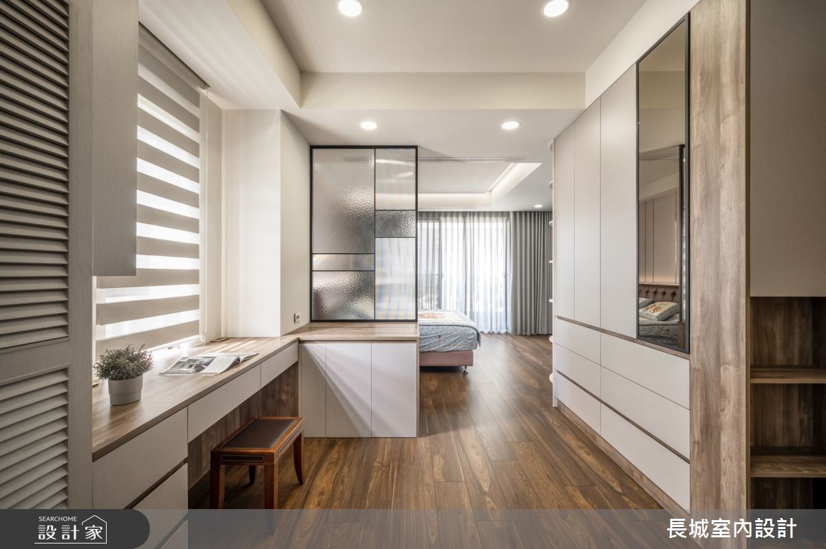 75坪新成屋(5年以下)＿現代風臥室案例圖片＿長城室內設計＿長城_14.家和之道之11