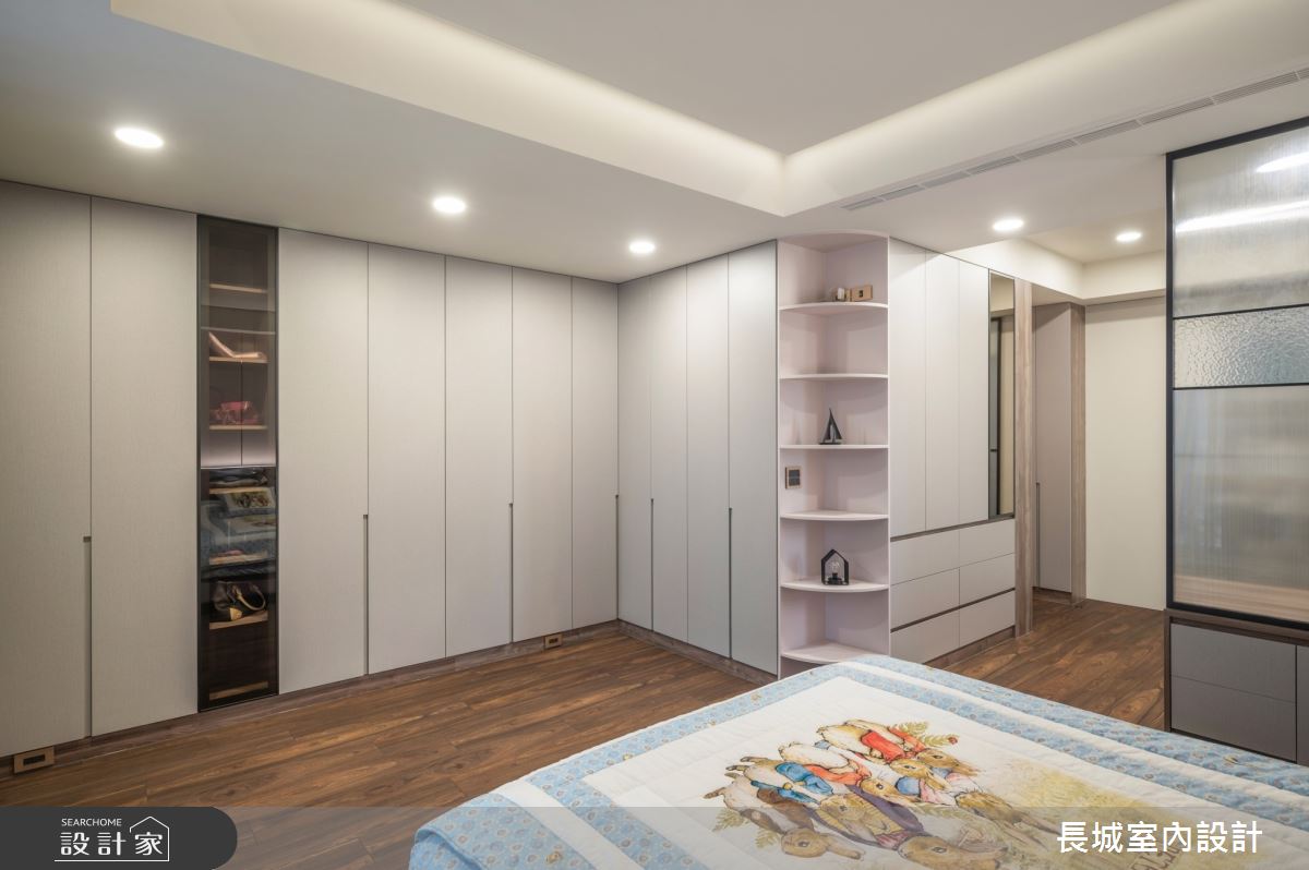 75坪新成屋(5年以下)＿現代風臥室案例圖片＿長城室內設計＿長城_14.家和之道之14