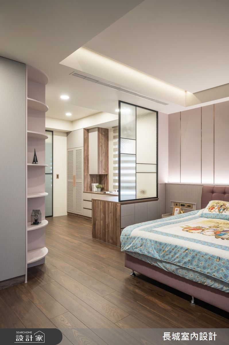 75坪新成屋(5年以下)＿現代風臥室案例圖片＿長城室內設計＿長城_14.家和之道之15