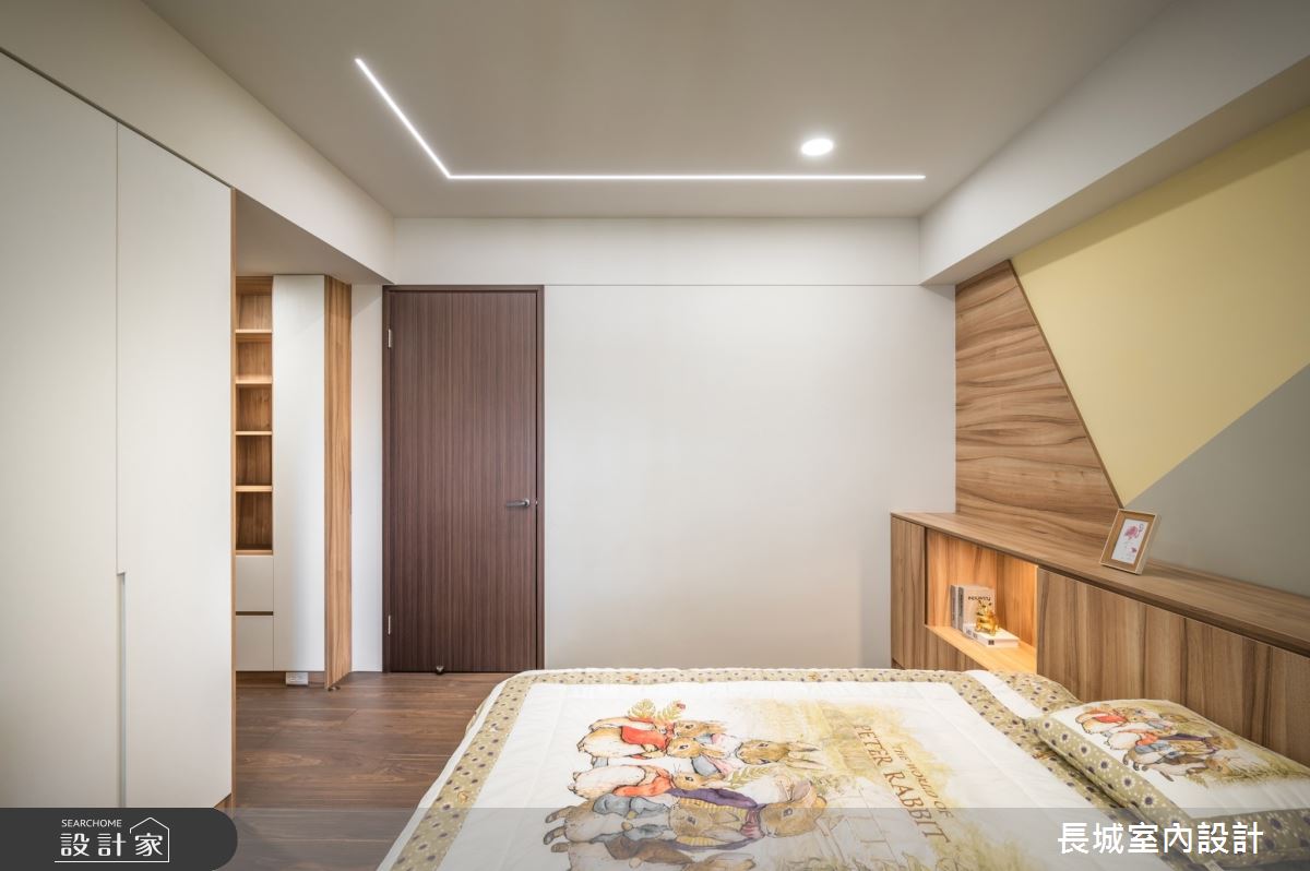 75坪新成屋(5年以下)＿現代風臥室案例圖片＿長城室內設計＿長城_14.家和之道之16