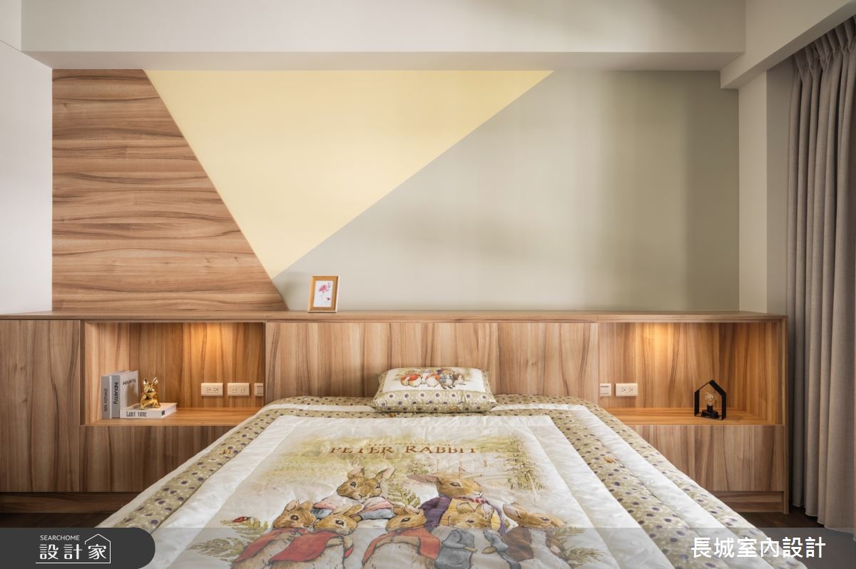 75坪新成屋(5年以下)＿現代風臥室案例圖片＿長城室內設計＿長城_14.家和之道之18