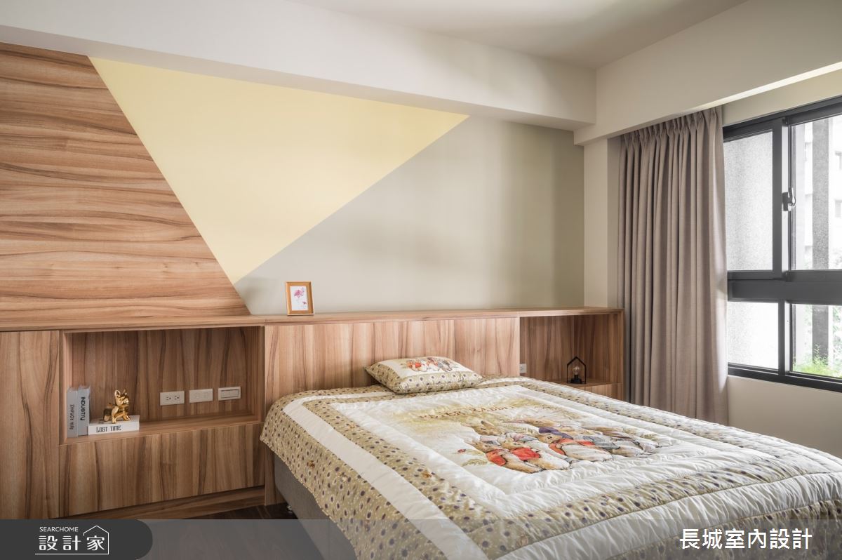 75坪新成屋(5年以下)＿現代風臥室案例圖片＿長城室內設計＿長城_14.家和之道之19