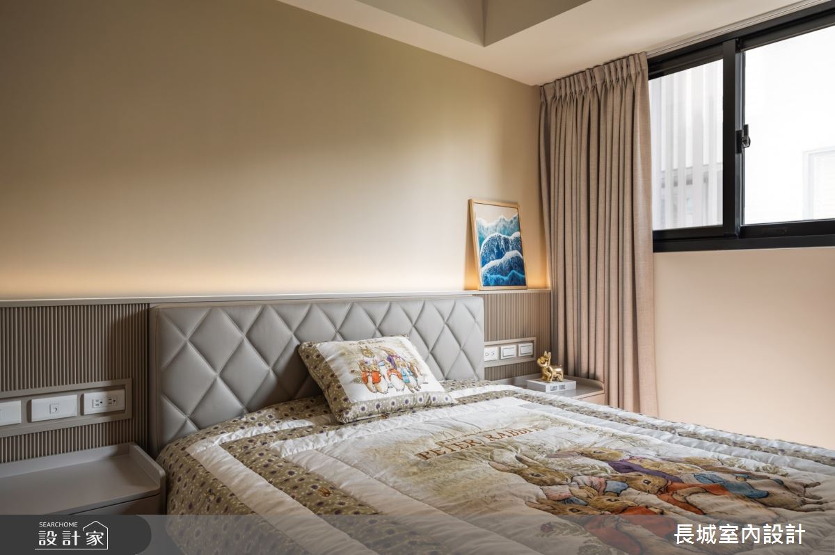 75坪新成屋(5年以下)＿現代風臥室案例圖片＿長城室內設計＿長城_14.家和之道之20