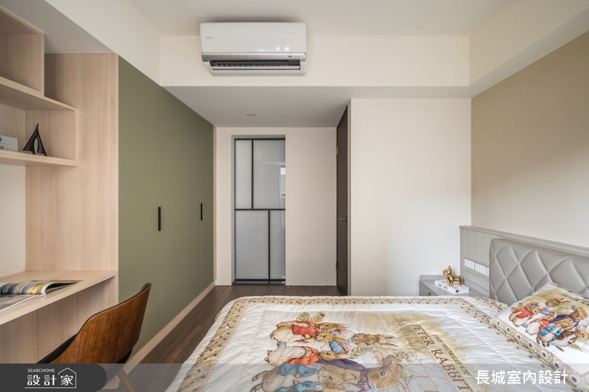 75坪新成屋(5年以下)＿現代風臥室案例圖片＿長城室內設計＿長城_14.家和之道之21