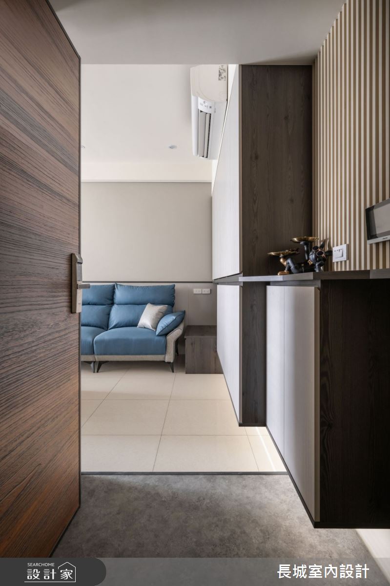 22坪預售屋＿現代風玄關客廳案例圖片＿長城室內設計＿長城_15.饗食光宅之2