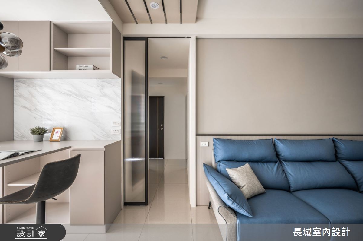22坪預售屋＿現代風客廳中島案例圖片＿長城室內設計＿長城_15.饗食光宅之10