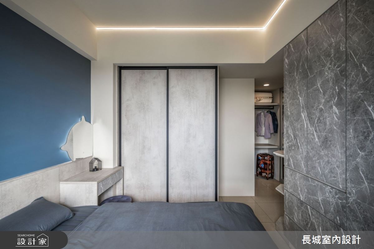 22坪預售屋＿現代風臥室案例圖片＿長城室內設計＿長城_15.饗食光宅之18