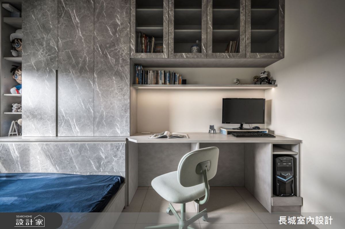 22坪預售屋＿現代風客房案例圖片＿長城室內設計＿長城_15.饗食光宅之22