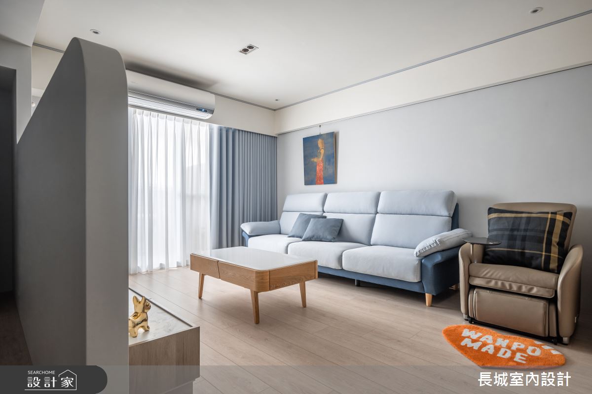 28坪老屋(16~30年)＿北歐風客廳案例圖片＿長城室內設計＿長城_17.老屋逆齡之10