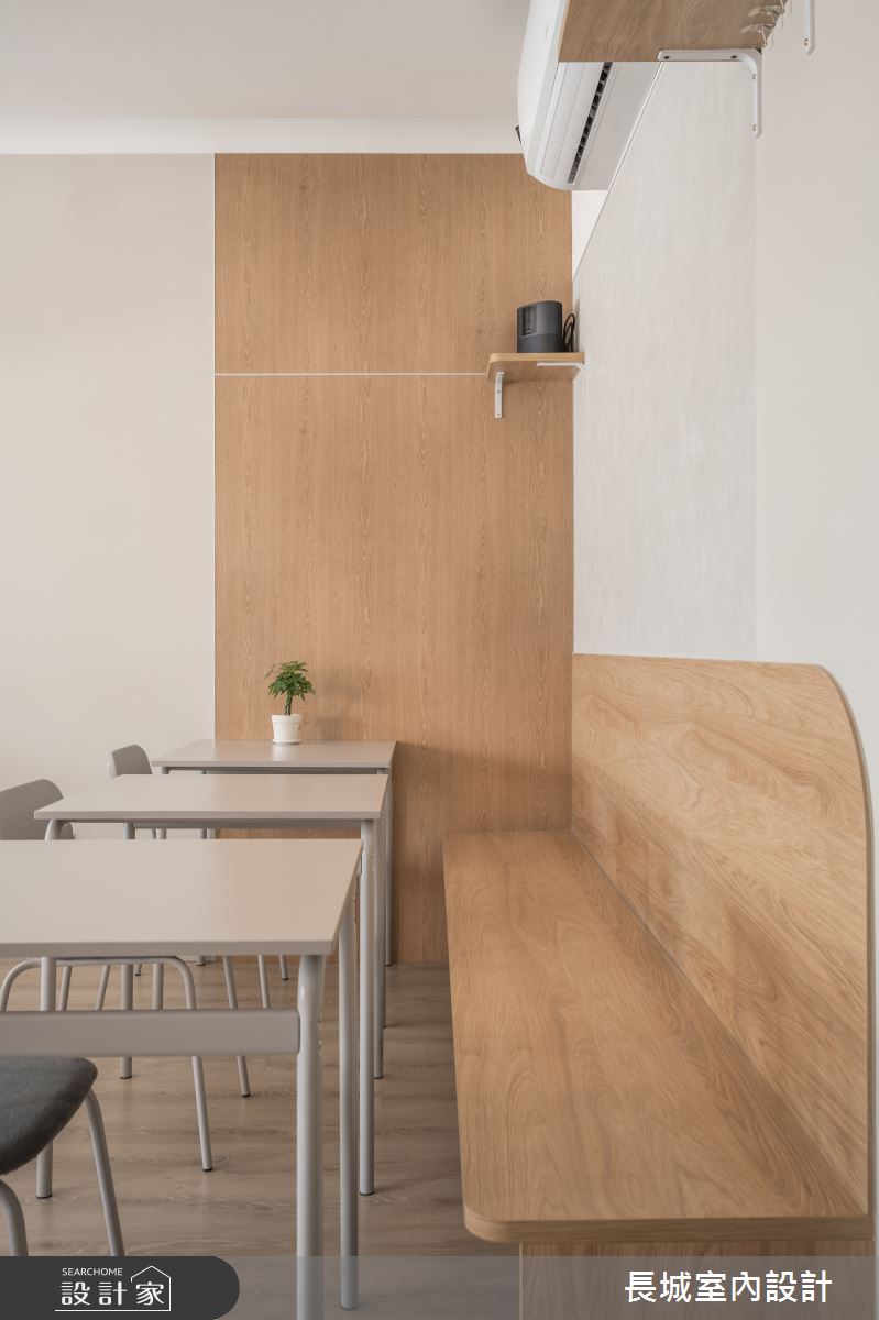 32坪新成屋(5年以下)＿簡約風商業空間案例圖片＿長城室內設計＿長城_19.活力橙調之18