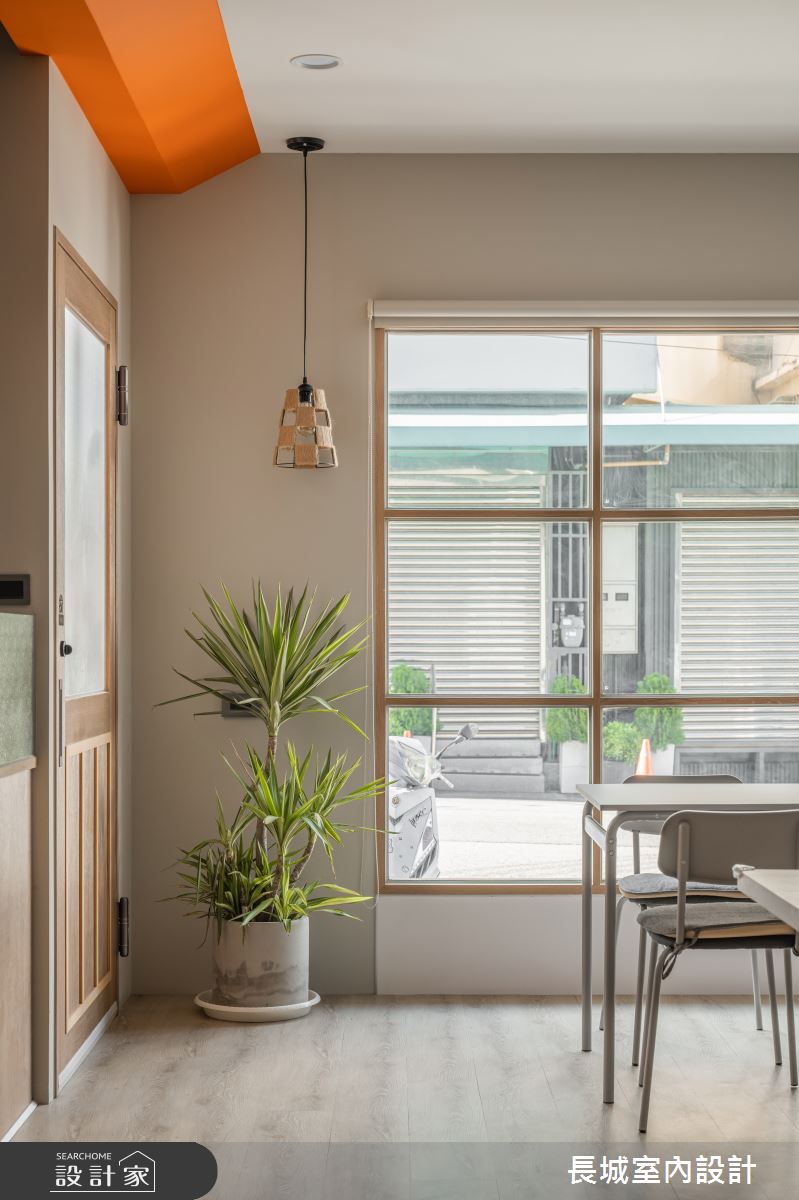 32坪新成屋(5年以下)＿簡約風商業空間案例圖片＿長城室內設計＿長城_19.活力橙調之12