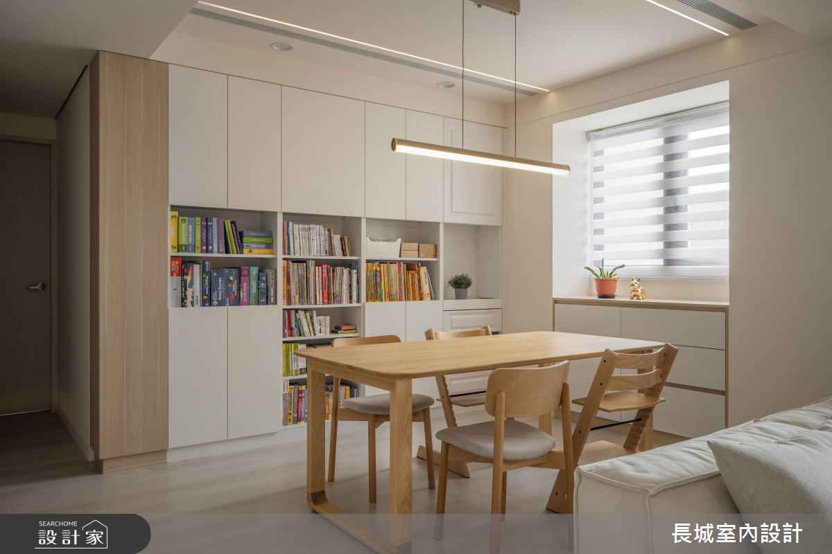 51坪預售屋＿現代風餐廳案例圖片＿長城室內設計＿長城_21.潮流居家之9