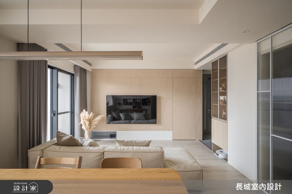 51坪預售屋＿現代風客廳餐廳案例圖片＿長城室內設計＿長城_21.潮流居家之10