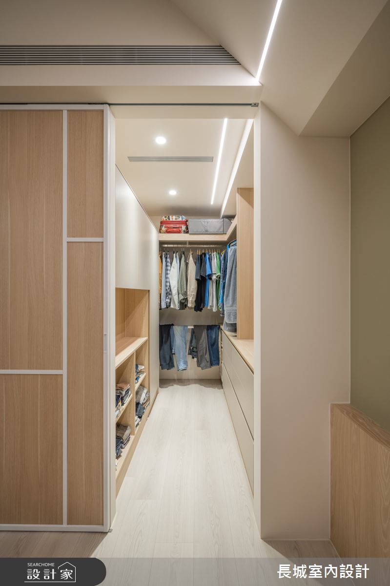 51坪預售屋＿現代風更衣間案例圖片＿長城室內設計＿長城_21.潮流居家之15