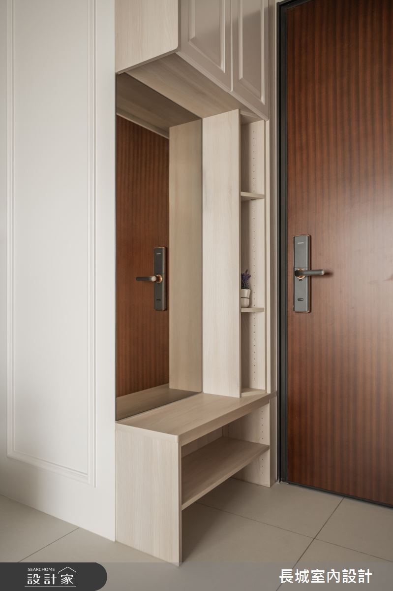 38坪預售屋＿新古典玄關案例圖片＿長城室內設計＿長城_22.古典新韻之2
