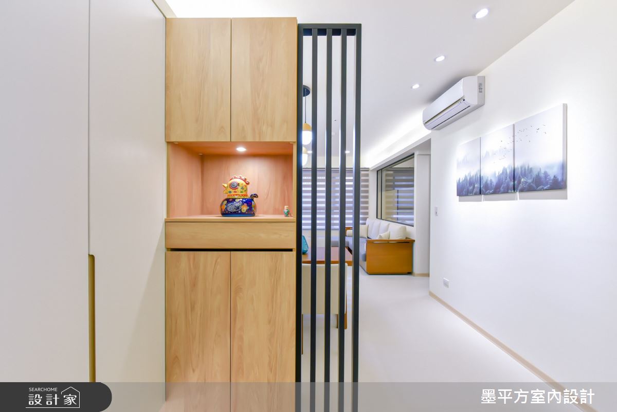 20坪新成屋(5年以下)＿混搭風玄關案例圖片＿墨平方室內設計裝修有限公司＿墨平方_09之2