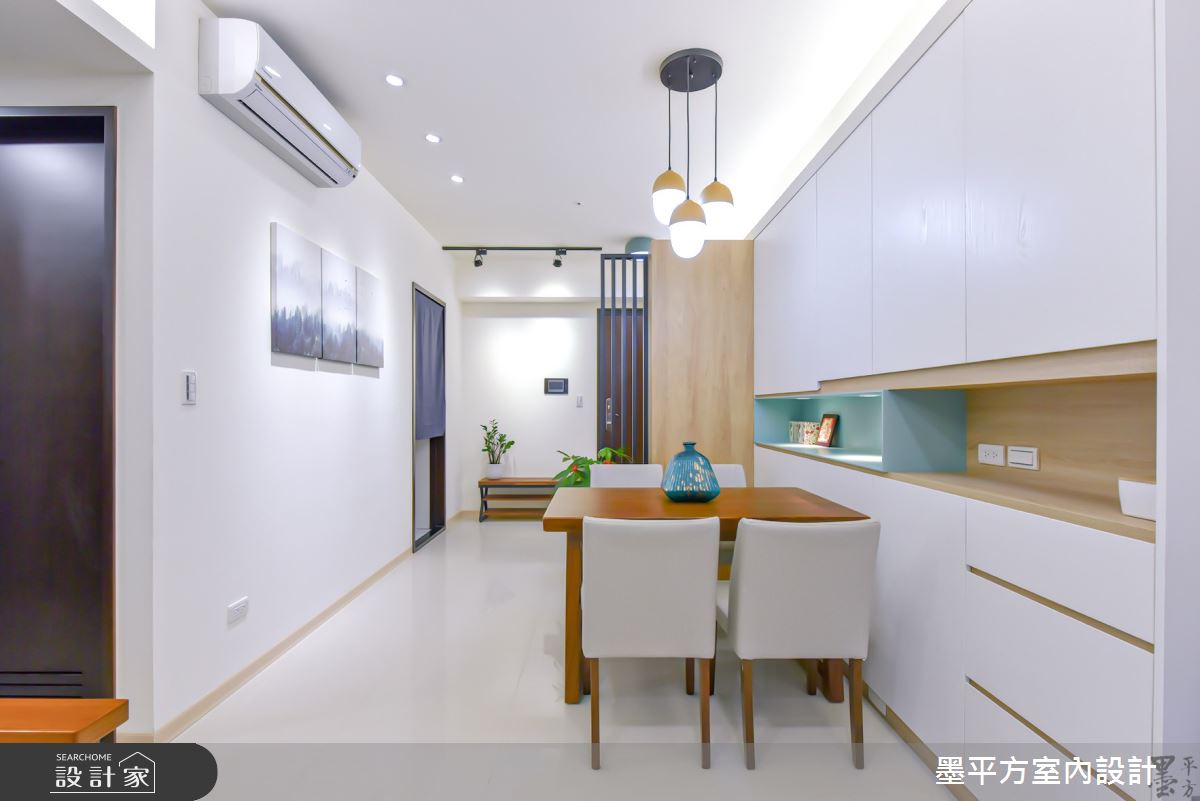 20坪新成屋(5年以下)＿混搭風餐廳案例圖片＿墨平方室內設計裝修有限公司＿墨平方_09之3