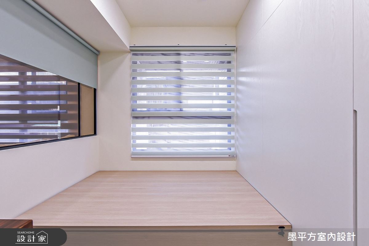 20坪新成屋(5年以下)＿混搭風臥室案例圖片＿墨平方室內設計裝修有限公司＿墨平方_09之10