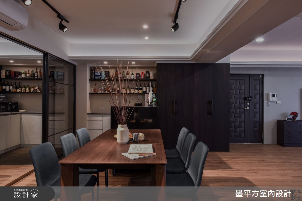 中古屋(5~15年)＿現代風餐廳案例圖片＿墨平方室內設計裝修有限公司＿墨平方_10之6