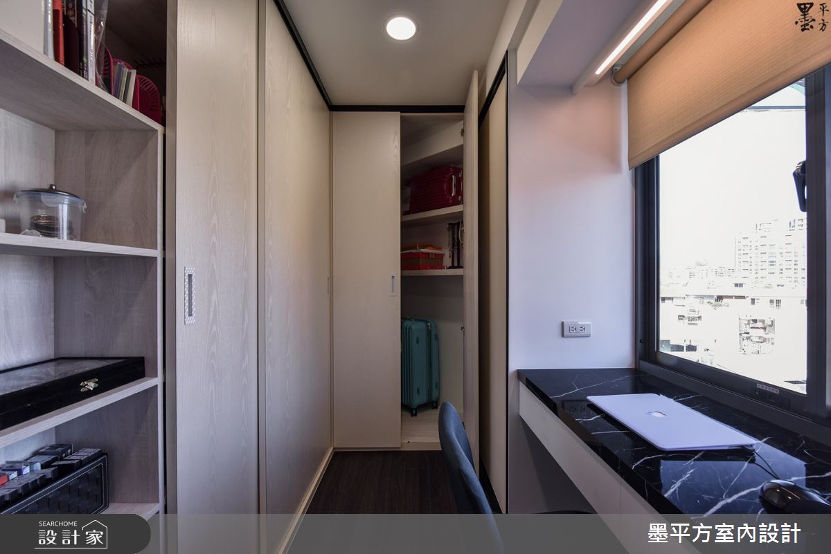 中古屋(5~15年)＿現代風儲藏室案例圖片＿墨平方室內設計裝修有限公司＿墨平方_10之17