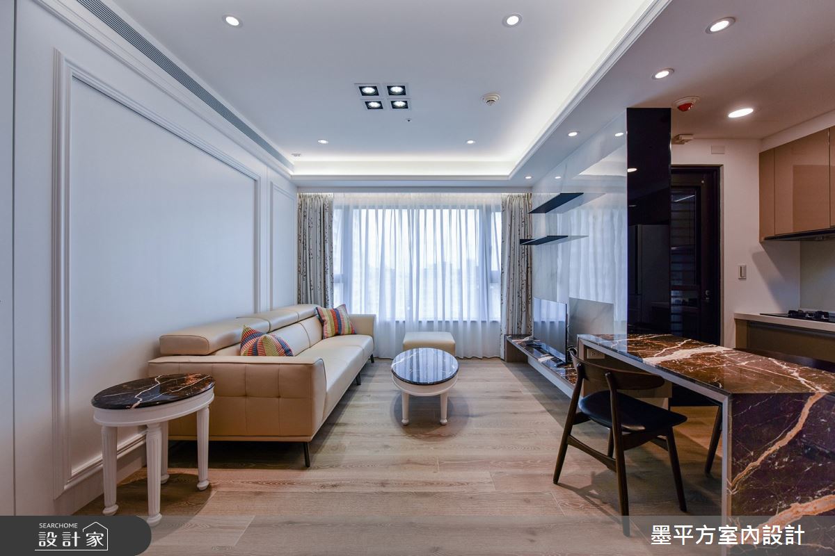 15坪新成屋(5年以下)＿混搭風客廳案例圖片＿墨平方室內設計裝修有限公司＿墨平方_11之6