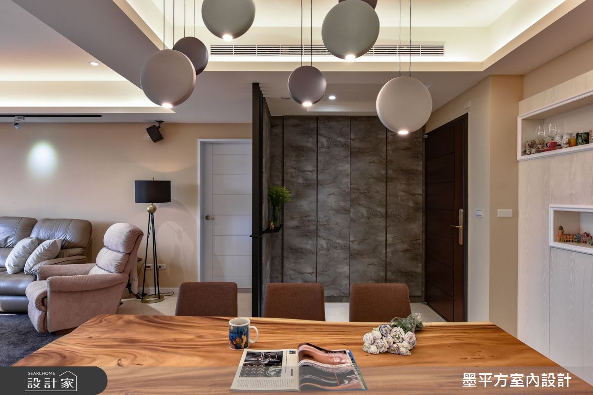 33坪新成屋(5年以下)＿混搭風餐廳案例圖片＿墨平方室內設計裝修有限公司＿墨平方_12之3