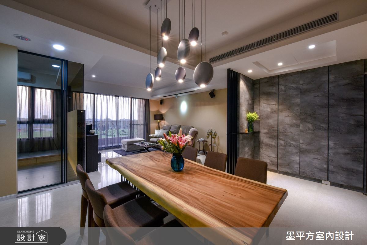 33坪新成屋(5年以下)＿混搭風餐廳案例圖片＿墨平方室內設計裝修有限公司＿墨平方_12之4