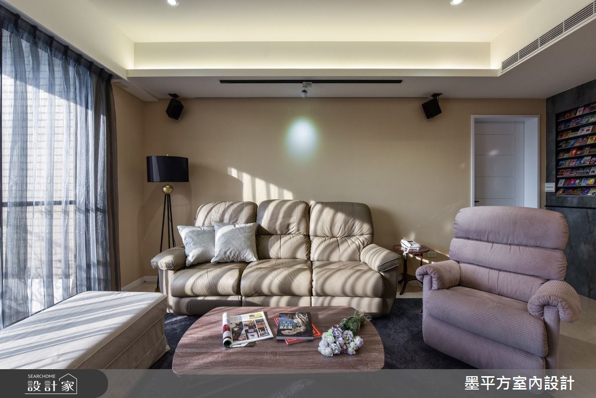 33坪新成屋(5年以下)＿混搭風客廳案例圖片＿墨平方室內設計裝修有限公司＿墨平方_12之8